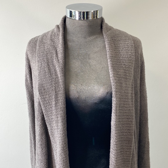 Barefoot Dreams gray bleazer/cardigan size XS/S B60 - Picture 3 of 12